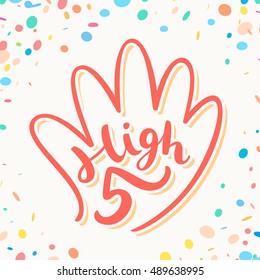 High five! Congratulations.