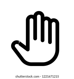 High five hand gesture
