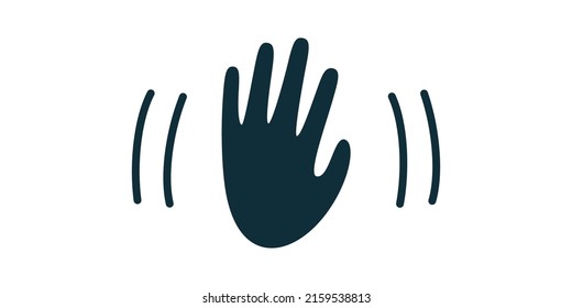 Ilustración simple de cinco iconos