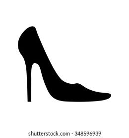 high heel icon  