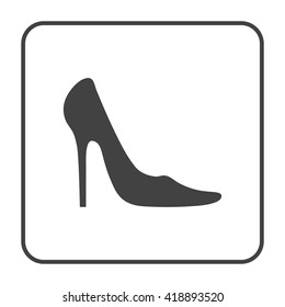 high heel icon  