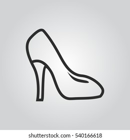 High heel icon