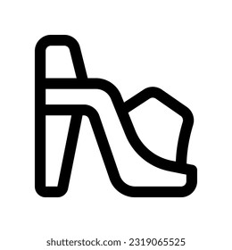 high heel icon for your website design, logo, app, UI.