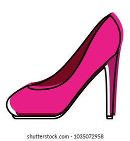 high heel shoe icon