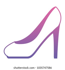 high heel shoe icon