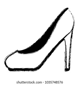 high heel shoe icon