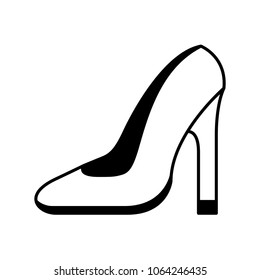 high heel shoe icon