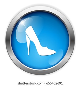 high heel shoe icon
