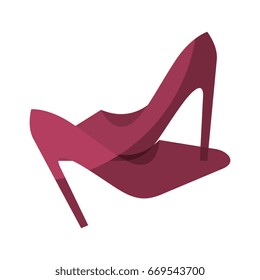 High heel shoes