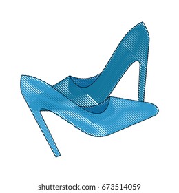 High heel shoes