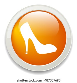 high heel shoes icon