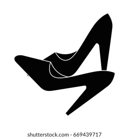 high heel shoes icon