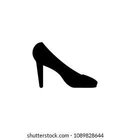 High heel shoes icon. Element of theter for mobile concept and web apps. Detailed High heel shoes icon can be used for web and mobile. Premium icon