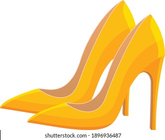 High heel shoes vector art and illustration