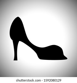 High heels icon isolated design