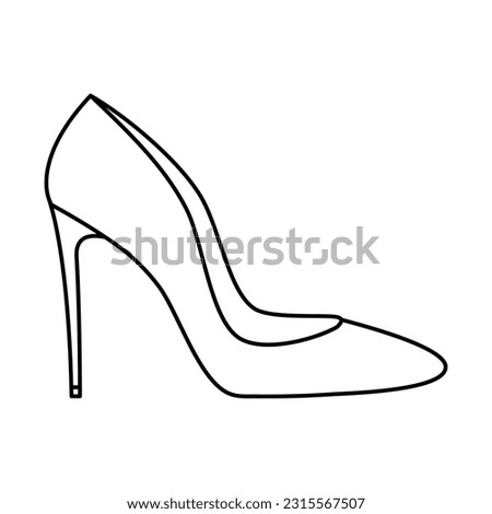 High Heels Icon For Logo And More