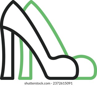 High Heels icon vector image. Suitable for mobile application web application and print media.