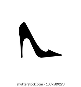 High Heels icon in vector. Logotype