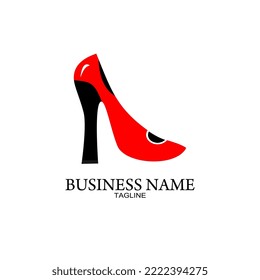 high heels logo, perfect for, icon, mascot, template, brand, product, etc