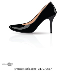 High heels shoes