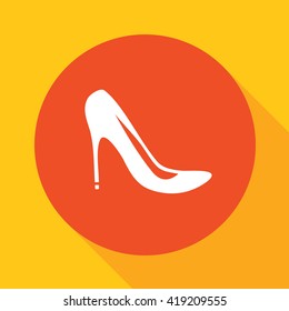 high heels shoes button