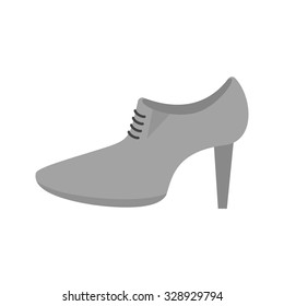 High, heels, shoes icon vector image. Can also be used for clothes and fashion. Suitable for web apps, mobile apps and print media.