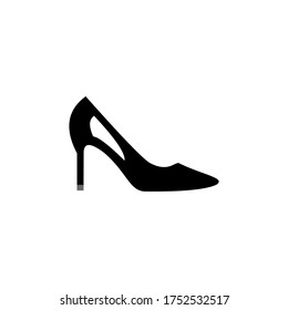 High heels shoes vector icon