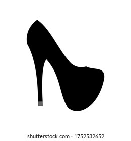 Schuhe mit hohen Absätzen, Vektorsymbol