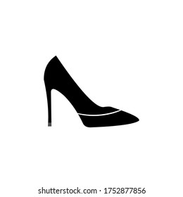 High heels shoes vector icon
