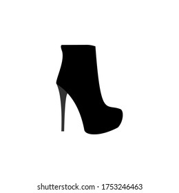Schuhe mit hohen Absätzen, Vektorsymbol