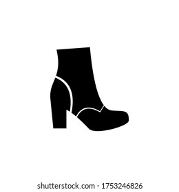 High heels shoes vector icon