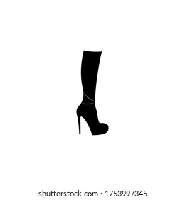 Icono vectorial de zapatos de tacones altos