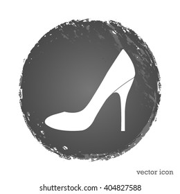 high heels shoes vector icon