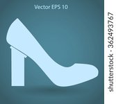 High heels vector icon