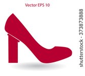 High heels vector icon