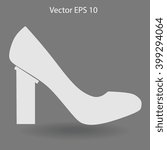 High heels vector icon