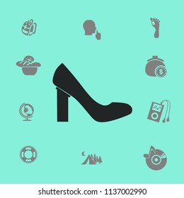 High heels vector icon