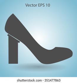 High heels vector icon