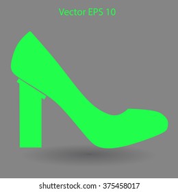 High heels vector icon