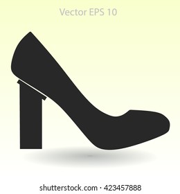 High heels vector icon