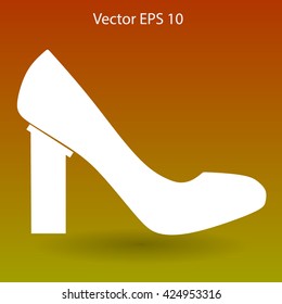 High heels vector icon