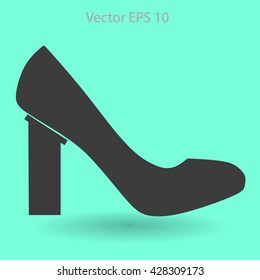 High heels vector icon