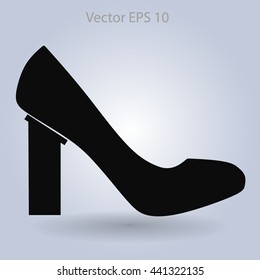 High heels vector icon