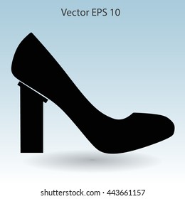 High heels vector icon