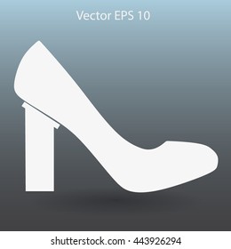 High heels vector icon