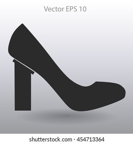 High heels vector icon