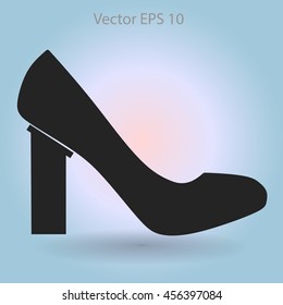 High heels vector icon
