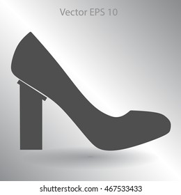 High heels vector icon