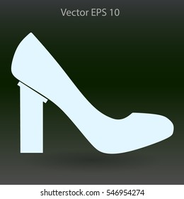 High heels vector icon