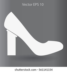 High heels vector icon